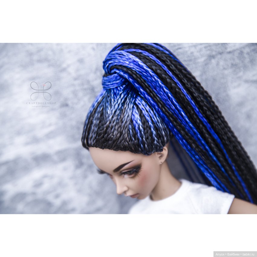 Снова новый парик для Минифи - хвостик (фото 3)