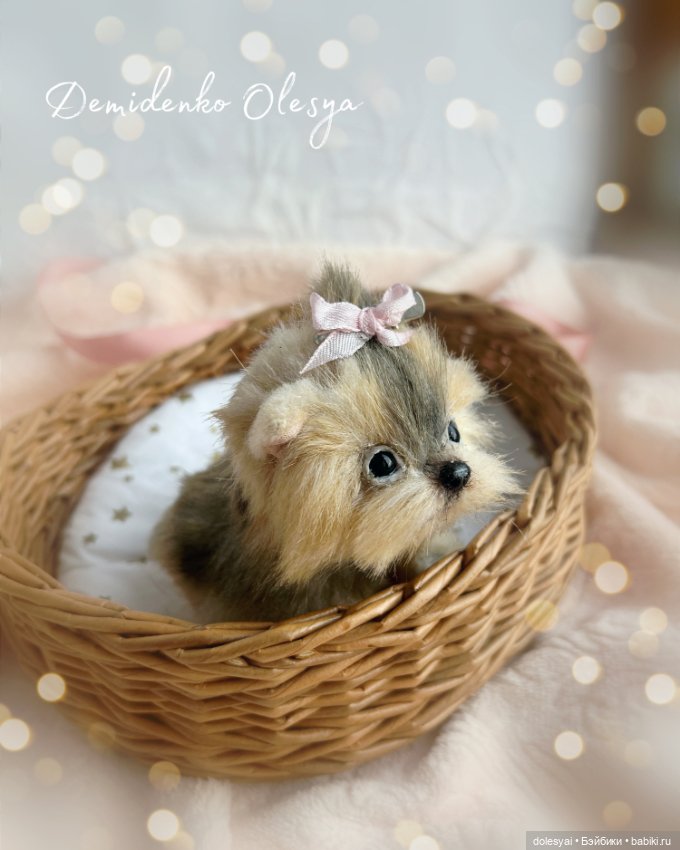 Йоркширский терьер Эмми — Авторские мишки Тедди и друзья: фото (фото 2)