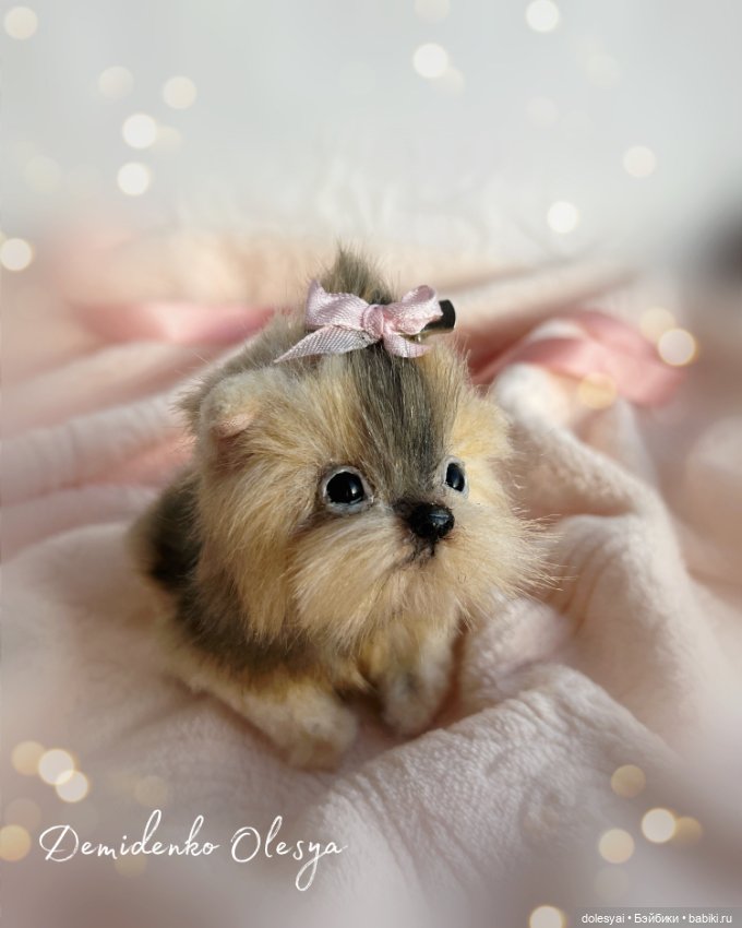 Йоркширский терьер Эмми — Авторские мишки Тедди и друзья: фото (фото 4)