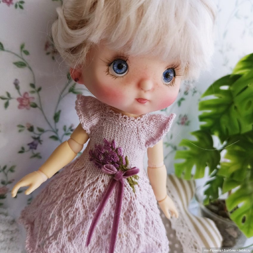 Вяжу куколкам.. Лаванда — Одежда и обувь для кукол своими руками: фото (фото 5)