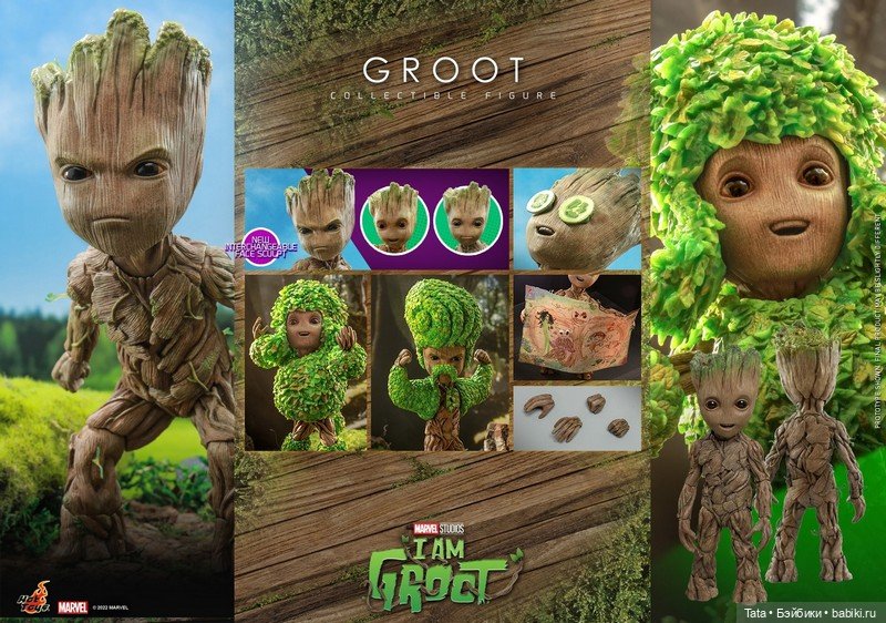 Hot Toys анонсировали две версии фигурки Грута в масштабе 1/1 (фото 5)