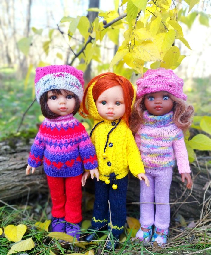Новые осенние наряды у моих паолочек