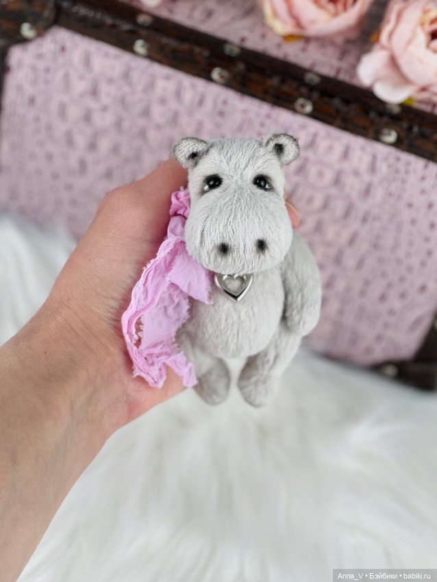 Тедди Бегемотик Арти🦛 — Авторские мишки Тедди и друзья: фото