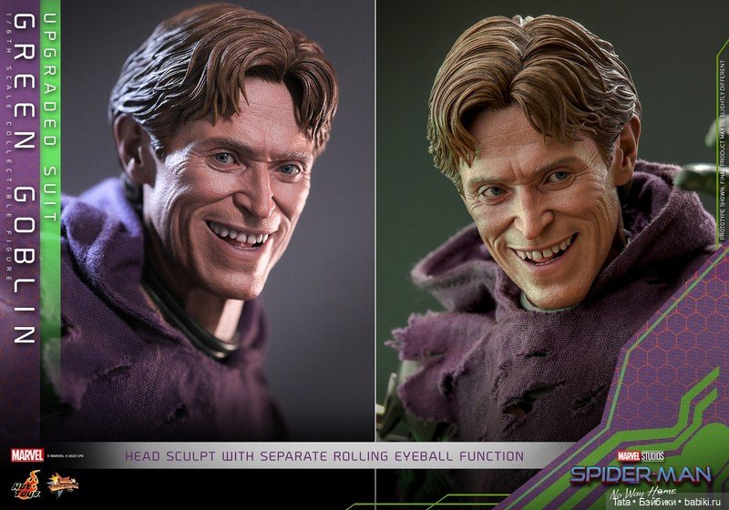 Hot Toys анонсировали фигурки Зелёного Гоблина в масштабе 1/6 (фото 7)