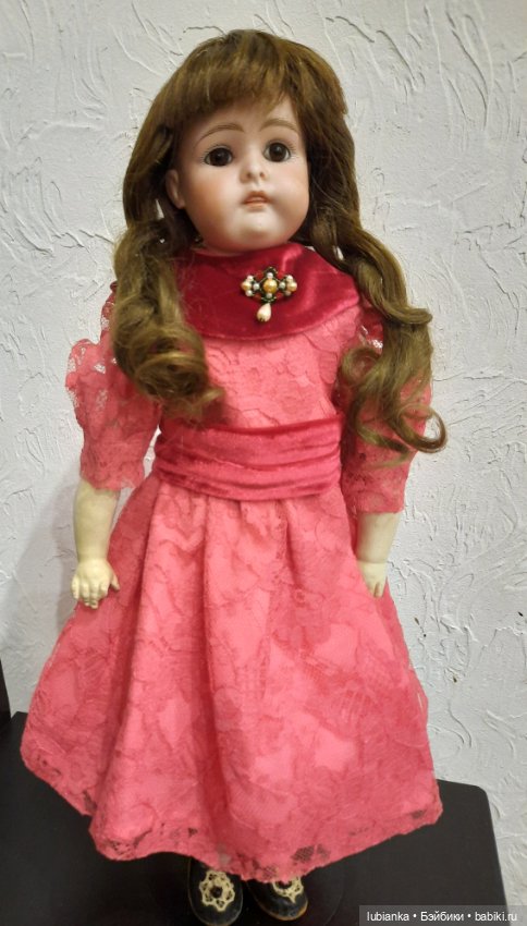 Новое платье Натали💃💖🌹 — Антикварные куклы Kestner (Кестнер) JDK: Хильда