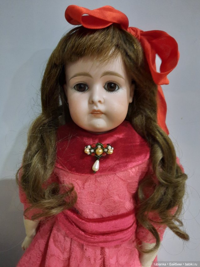 Новое платье Натали💃💖🌹 — Антикварные куклы Kestner (Кестнер) JDK: Хильда