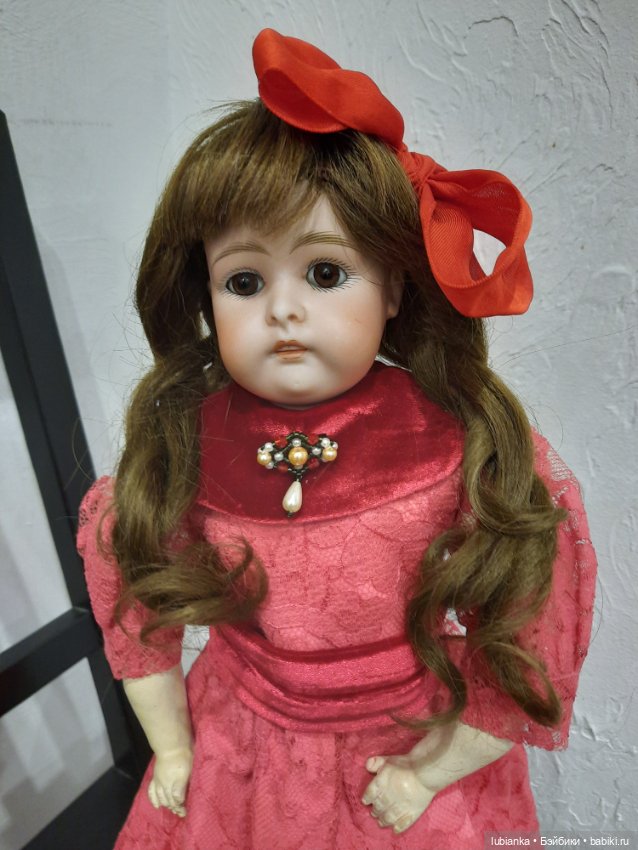 Новое платье Натали💃💖🌹 — Антикварные куклы Kestner (Кестнер) JDK: Хильда