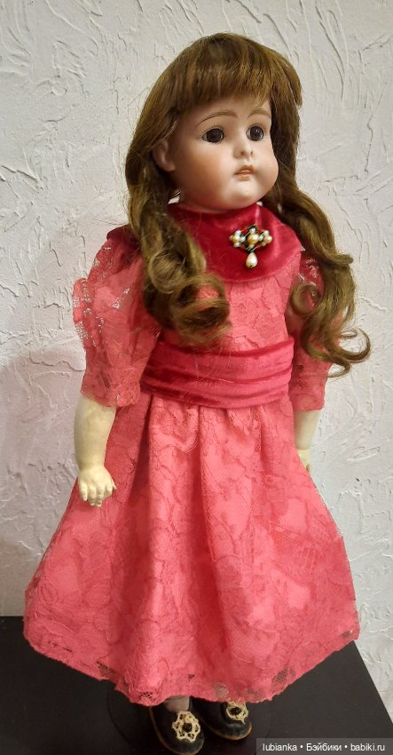 Новое платье Натали💃💖🌹 — Антикварные куклы Kestner (Кестнер) JDK: Хильда