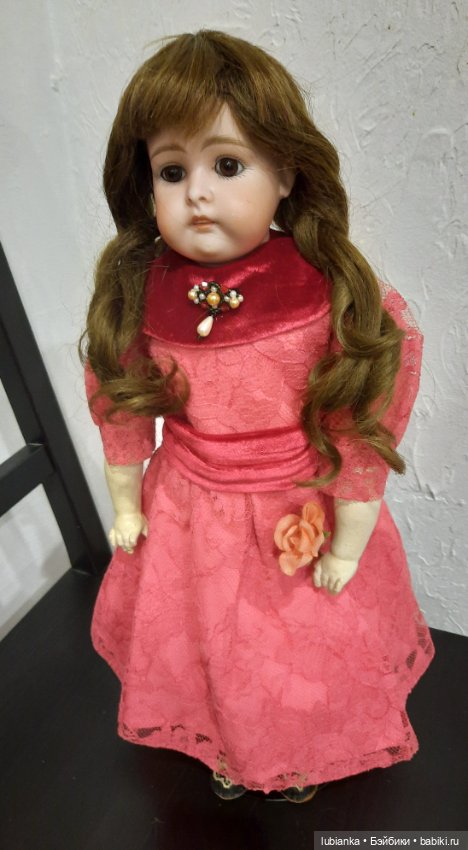 Новое платье Натали💃💖🌹 — Антикварные куклы Kestner (Кестнер) JDK: Хильда (фото 2)