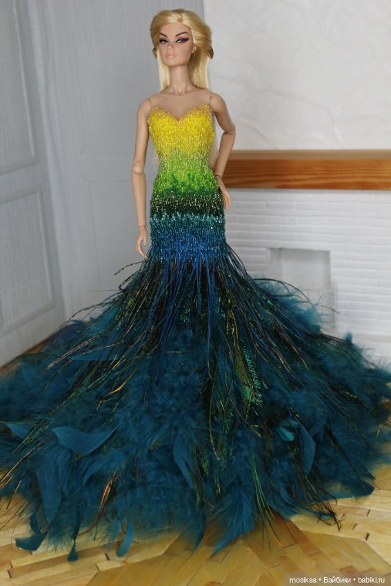 Павлин 2 — Одежда и обувь для кукол своими руками: фото (фото 2)