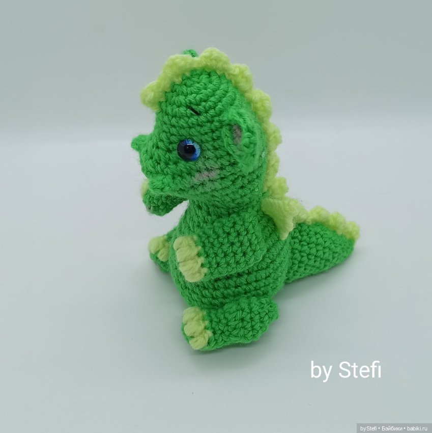 Дракошка Тимошка — Вязаные игрушки и амигуруми: крючком (фото 9)