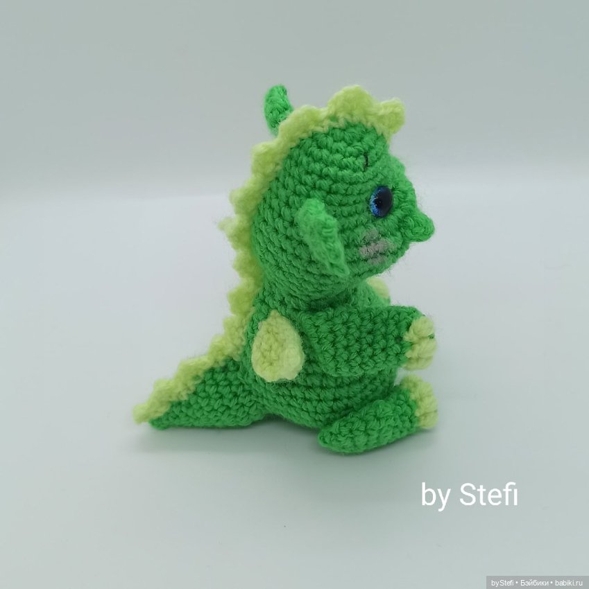 Дракошка Тимошка — Вязаные игрушки и амигуруми: крючком (фото 8)
