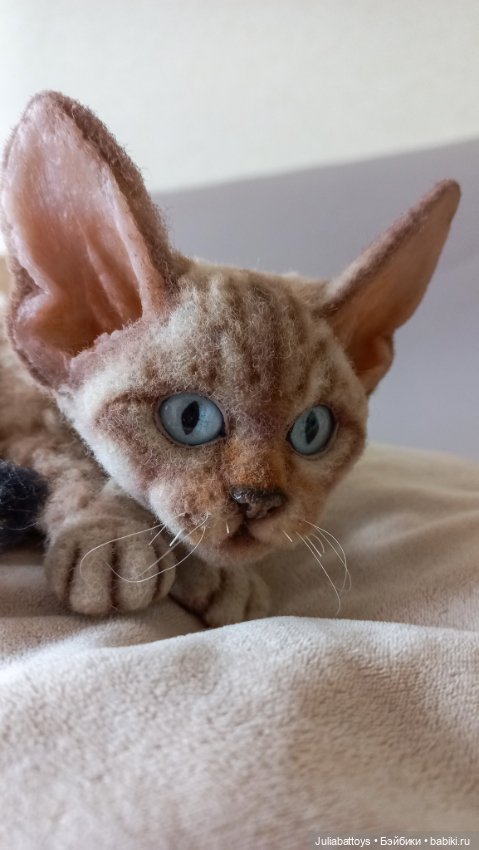 Девон рекс — Авторские мишки Тедди и друзья: фото (фото 4)