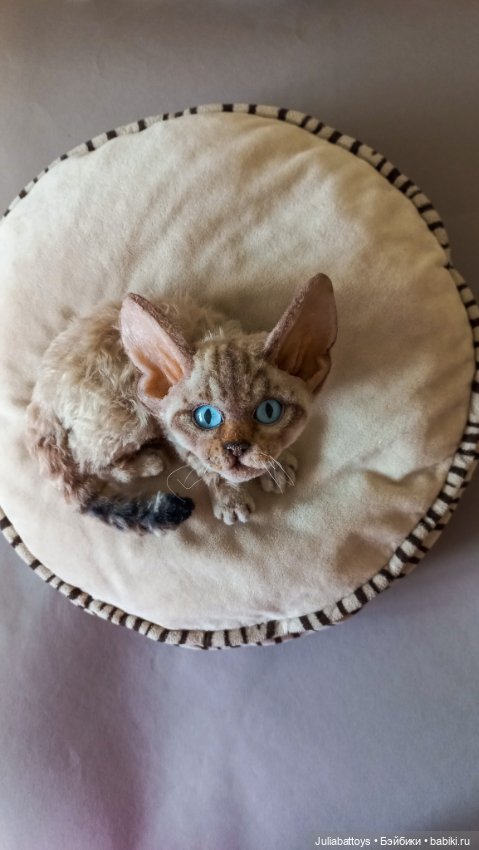 Девон рекс — Авторские мишки Тедди и друзья: фото (фото 2)