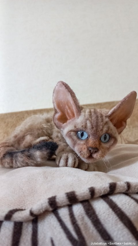 Девон рекс — Авторские мишки Тедди и друзья: фото (фото 6)