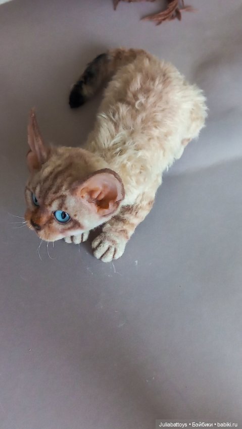 Девон рекс — Авторские мишки Тедди и друзья: фото (фото 9)