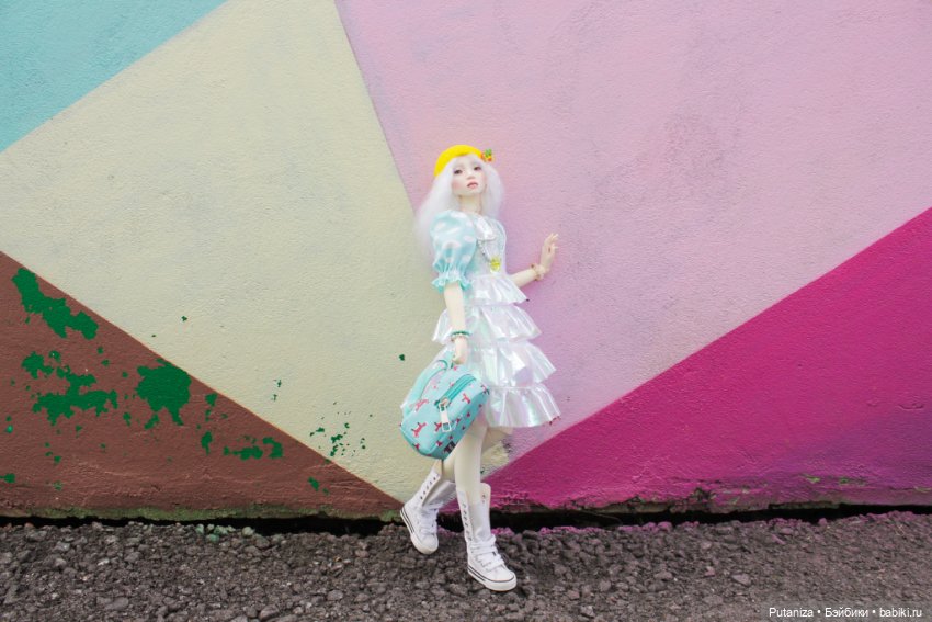 Летняя прогулка Анечки — Гибридизация кукол BJD (БЖД): пересадка головы