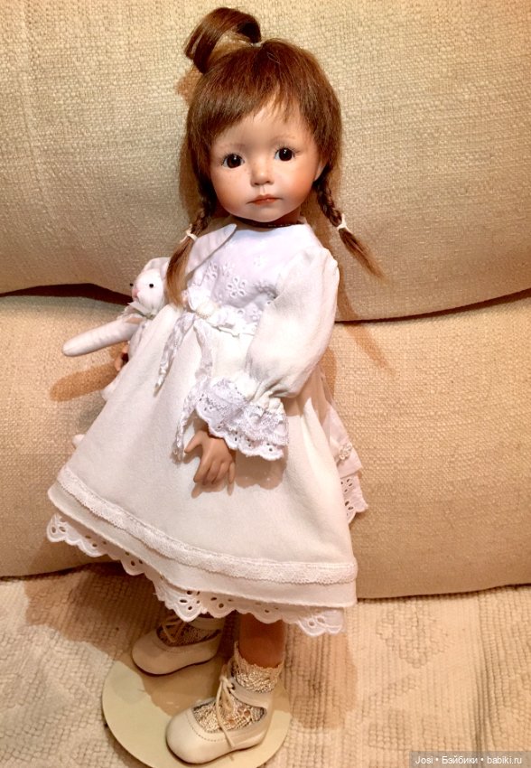 Кроха Kayla в белом по молду Dianna Effner (фото 2)