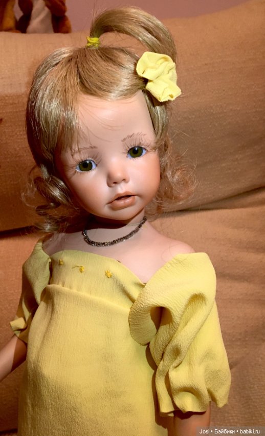 Кроха Kayla в белом по молду Dianna Effner