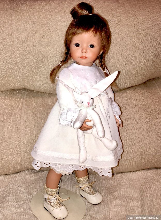 Кроха Kayla в белом по молду Dianna Effner (фото 4)