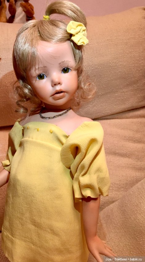 Кроха Kayla в белом по молду Dianna Effner