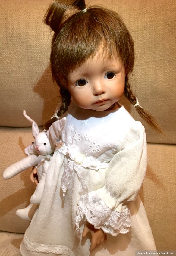 Кроха Kayla в белом по молду Dianna Effner (фото 8)