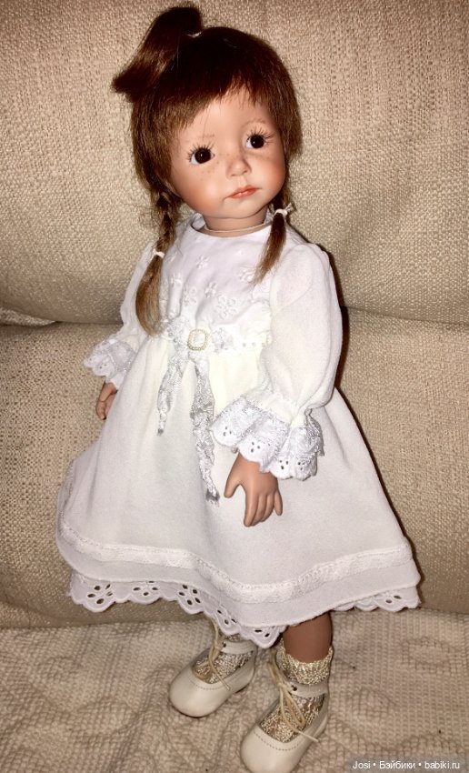 Кроха Kayla в белом по молду Dianna Effner (фото 9)