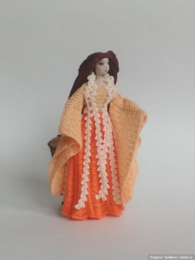 Моя осень — Авторские вязаные куклы: интерьерные (фото 5)
