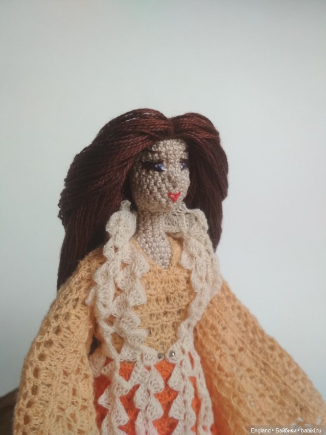 Моя осень — Авторские вязаные куклы: интерьерные (фото 7)