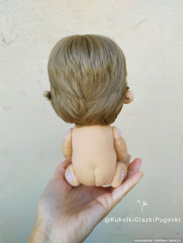 Игровая текстильная кукла ЛЯЛЕЧКА МАЛЬЧИК со съемной одеждой и обувью (фото 9)