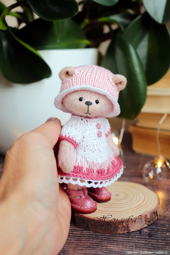 Мини мишка Илла — Авторские мишки Тедди и друзья: фото (фото 5)