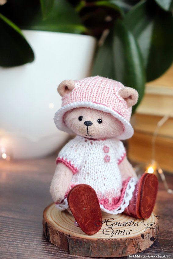 Мини мишка Илла — Авторские мишки Тедди и друзья: фото (фото 3)