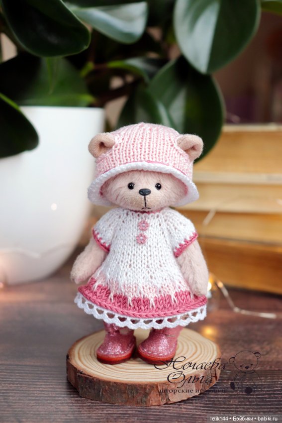 Мини мишка Илла — Авторские мишки Тедди и друзья: фото