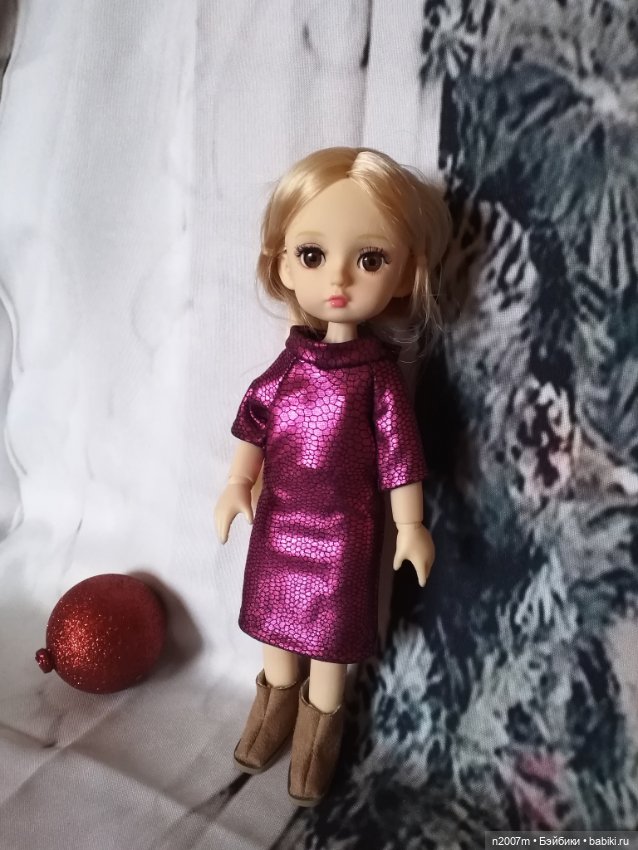 Новогодние платья — Одежда и обувь для кукол своими руками: фото (фото 8)