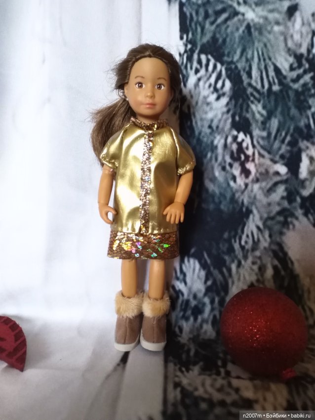 Новогодние платья — Одежда и обувь для кукол своими руками: фото (фото 4)