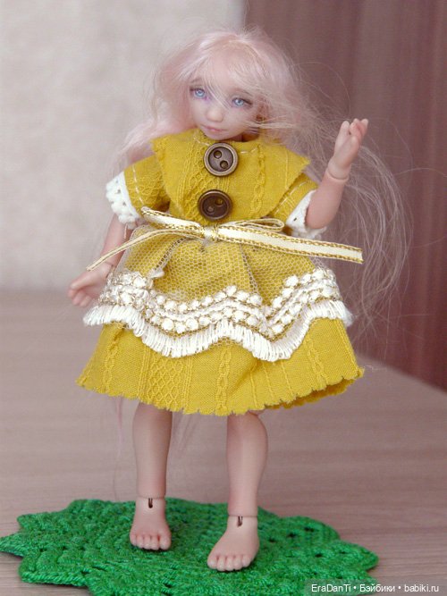 Крошка - модняшка Алёнка — Домашние фото авторских кукол: личные коллекции (фото 7)