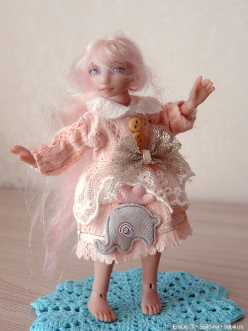 Крошка - модняшка Алёнка — Домашние фото авторских кукол: личные коллекции (фото 3)