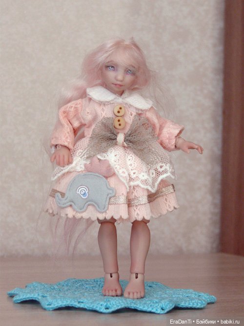 Крошка - модняшка Алёнка — Домашние фото авторских кукол: личные коллекции