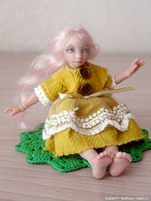 Крошка - модняшка Алёнка — Домашние фото авторских кукол: личные коллекции (фото 4)