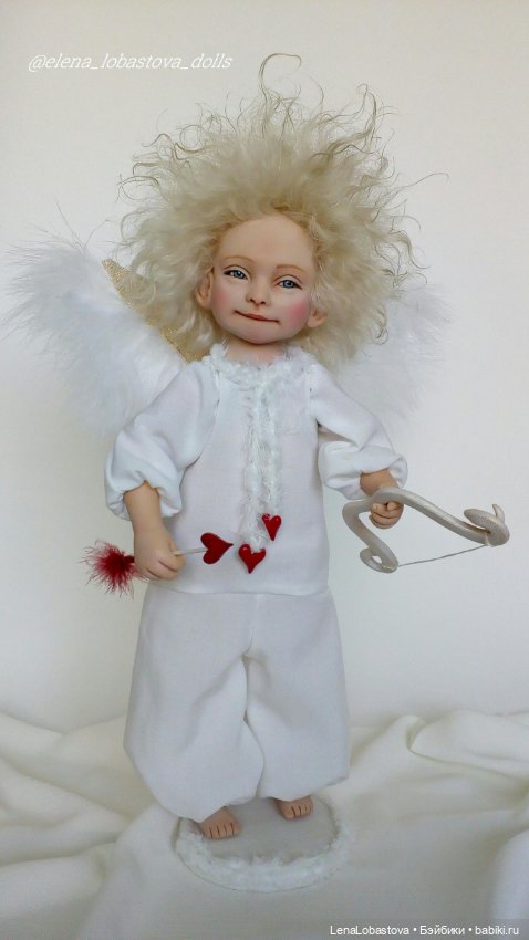 Солнечный Амурчик — Лепка авторских кукол: полимерная глина (фото 3)