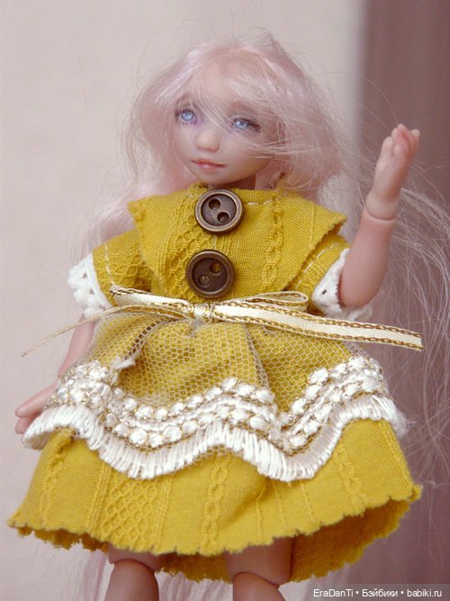 Крошка - модняшка Алёнка — Домашние фото авторских кукол: личные коллекции (фото 8)