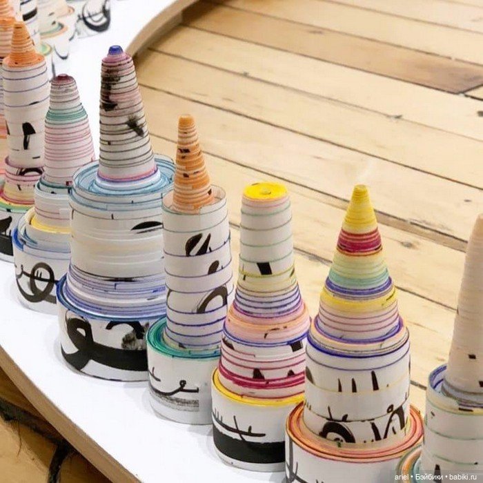 Арт-проекты из бумаги американского автора Hadieh Shafie