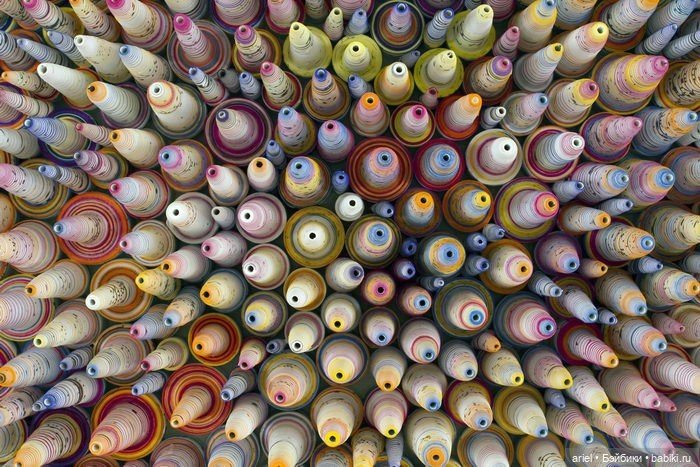 Арт-проекты из бумаги американского автора Hadieh Shafie (фото 3)