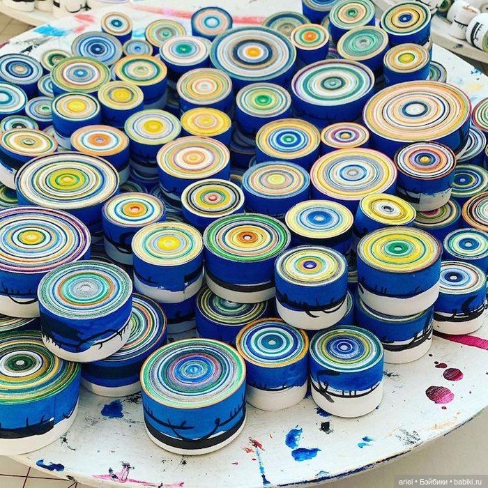 Арт-проекты из бумаги американского автора Hadieh Shafie (фото 7)