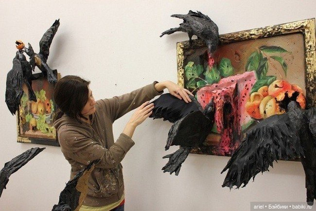 Невероятные работы американского художника и скульптора Валери Хегарти (Valerie Hegarty) (фото 5)