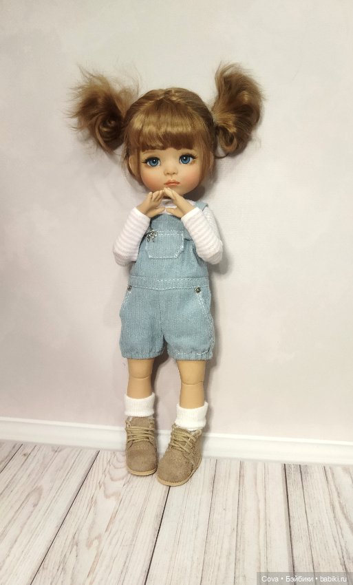 Ещё не много фото Варюши — Авторские шарнирные куклы своими руками: лепка (фото 5)