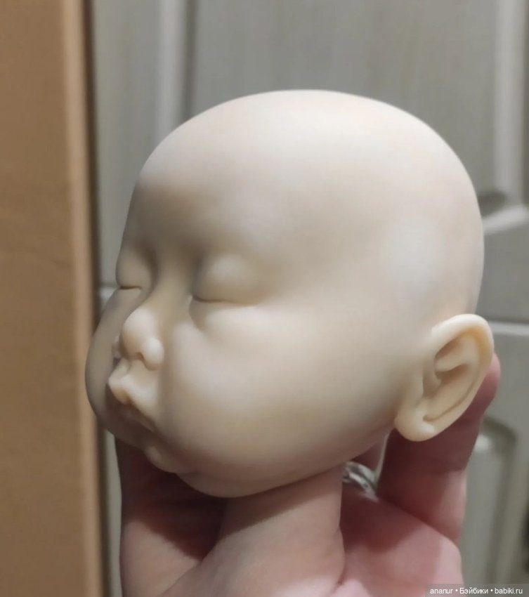 Маленькая сплюша — Лепка авторских кукол: полимерная глина (фото 3)