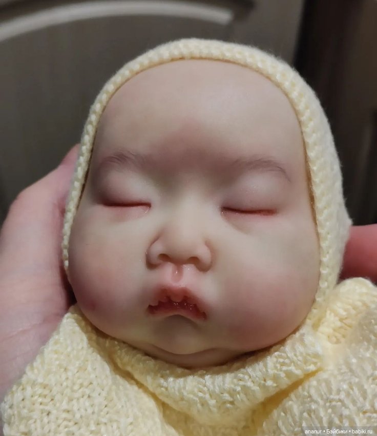 Маленькая сплюша — Лепка авторских кукол: полимерная глина (фото 6)