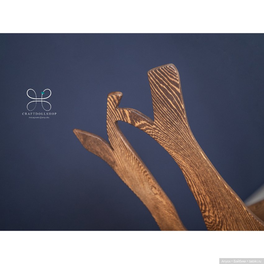 Деревянная мебель для кукол