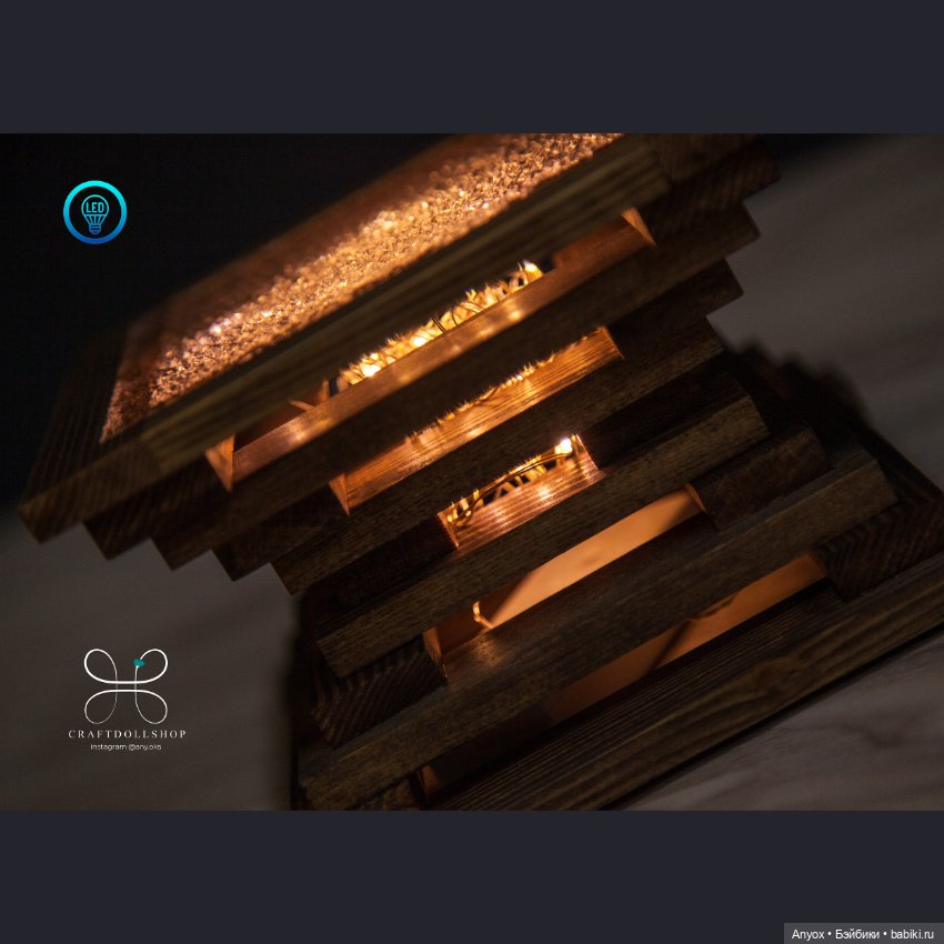 Деревянная мебель для кукол